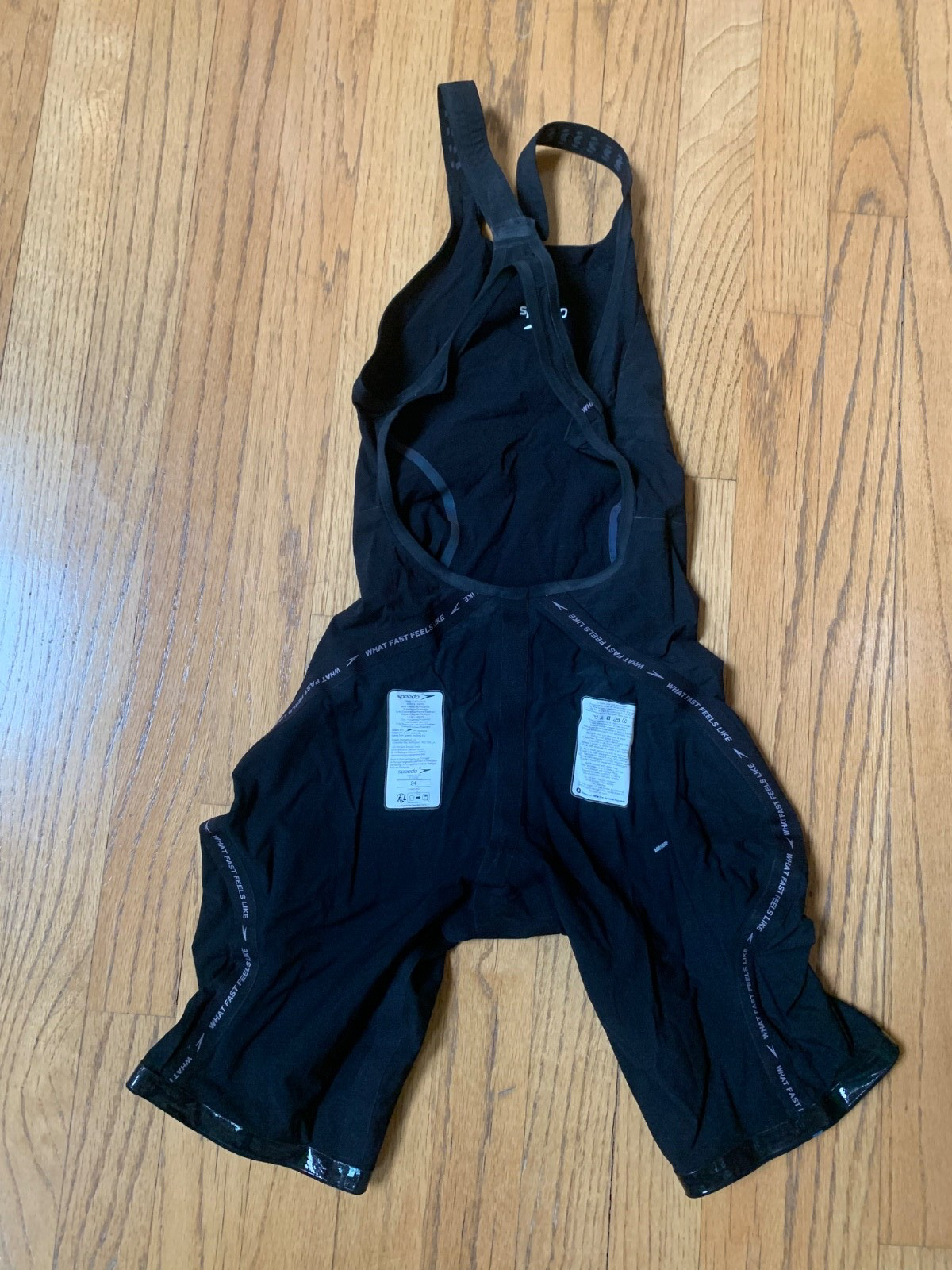 Speedo Fastskin LZR Pure Intent 2.0 Kneeskin Black/Blue Women’s Size 24
