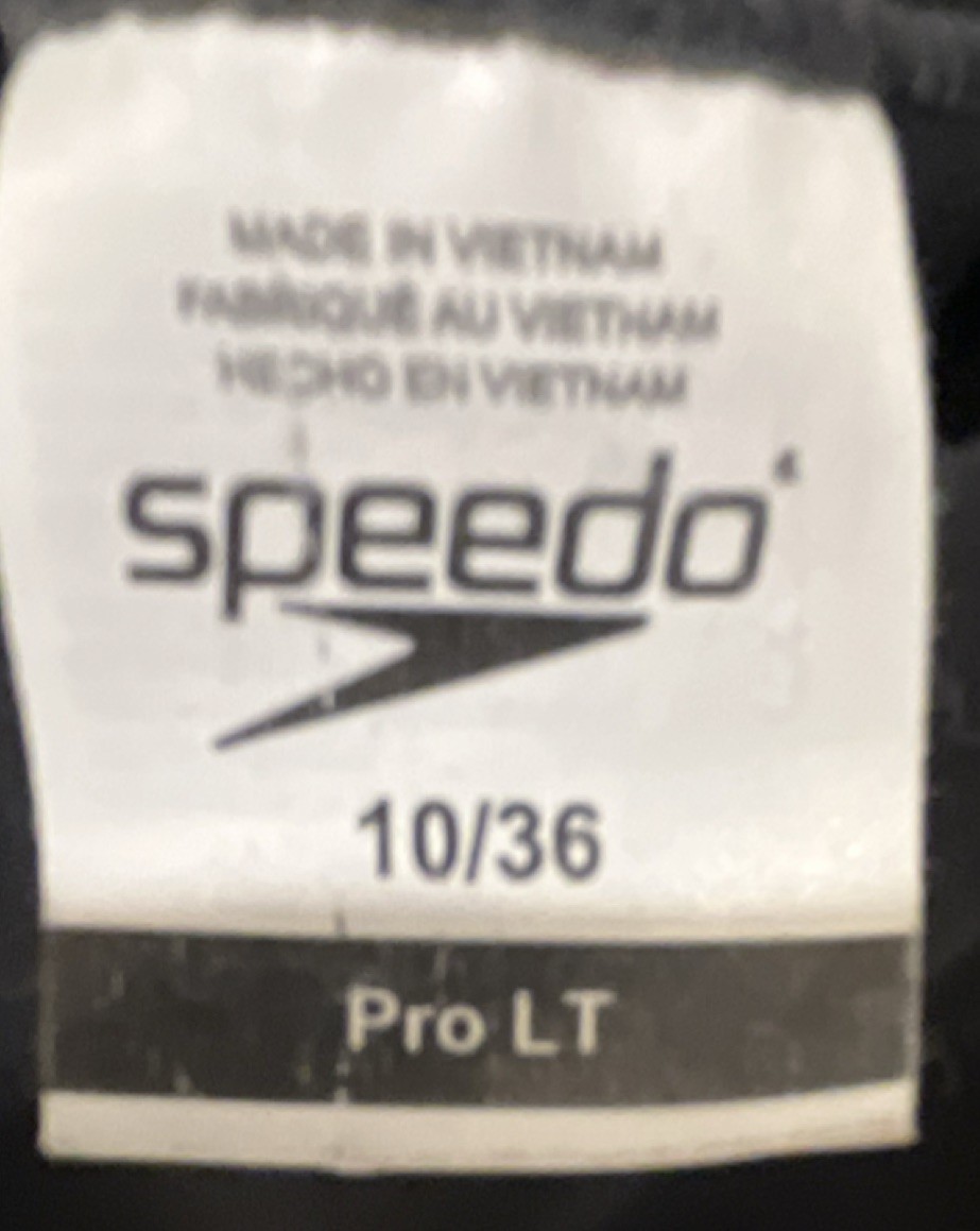 Speedo Pro LT Women’s Competitive One Piece Swimwear Size 10/36
