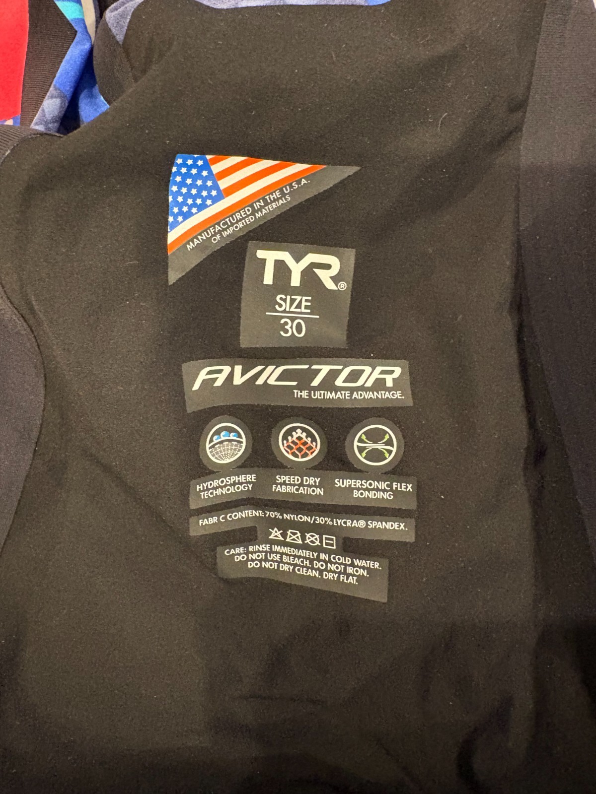 BRAND NEW WITH TAGS TYR AVICTOR CLOSED BACK WOMEN’S KNEESKIN SIZE 30 PRELUDE