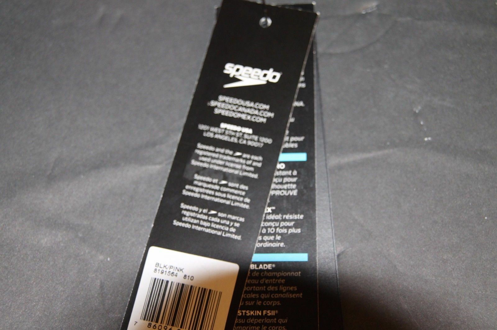 NWT Swimsuit Speedo Boom Splice Super Pro Back – PowerFLEX Black Pink Sz 28 1-pc