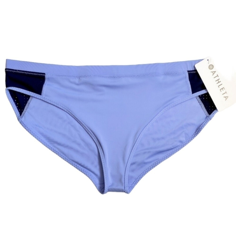 Athleta Cross Train Bikini Bottom Internal Drawcord at The Waist Beach Vacation