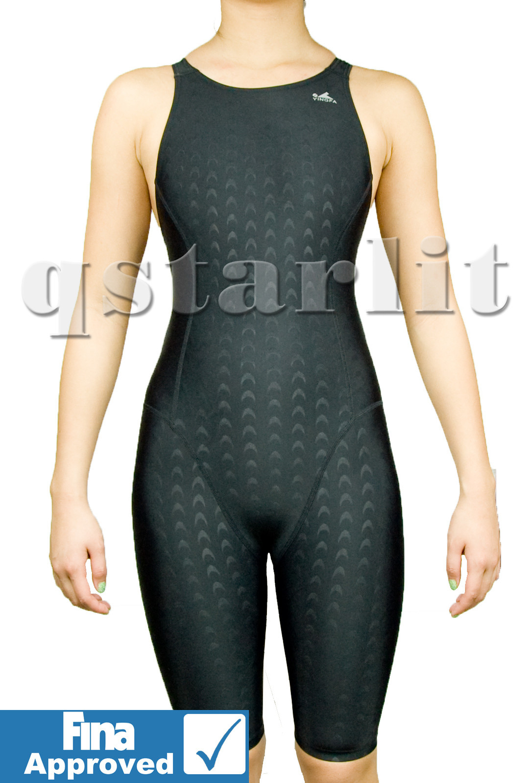 Yingfa FINA Women Racing Competition Kneesuit Kneeskin Swimwear Size 3XL, 36 New