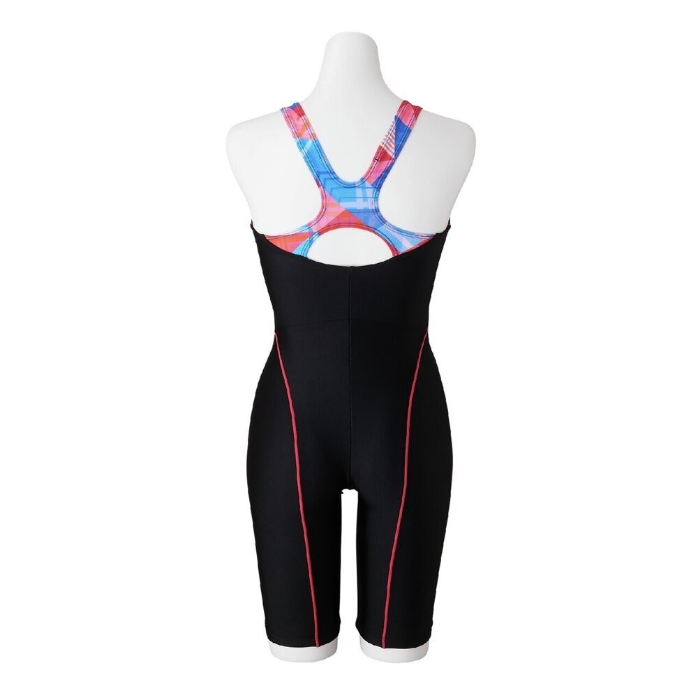 Mizuno Women’s Stroke ONE Swim Fitness One-Piece (All-in-One) N2JGC86196 Black