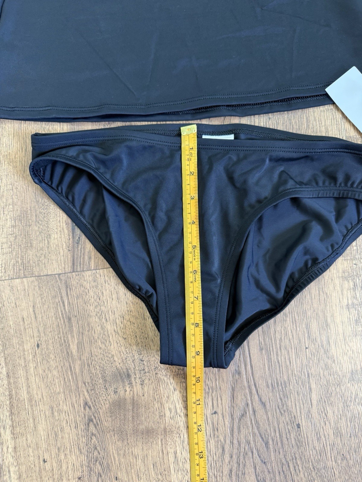 Nike Women’s Black Tankini Competitive Swimwear 2 Piece Set Size M Swimming