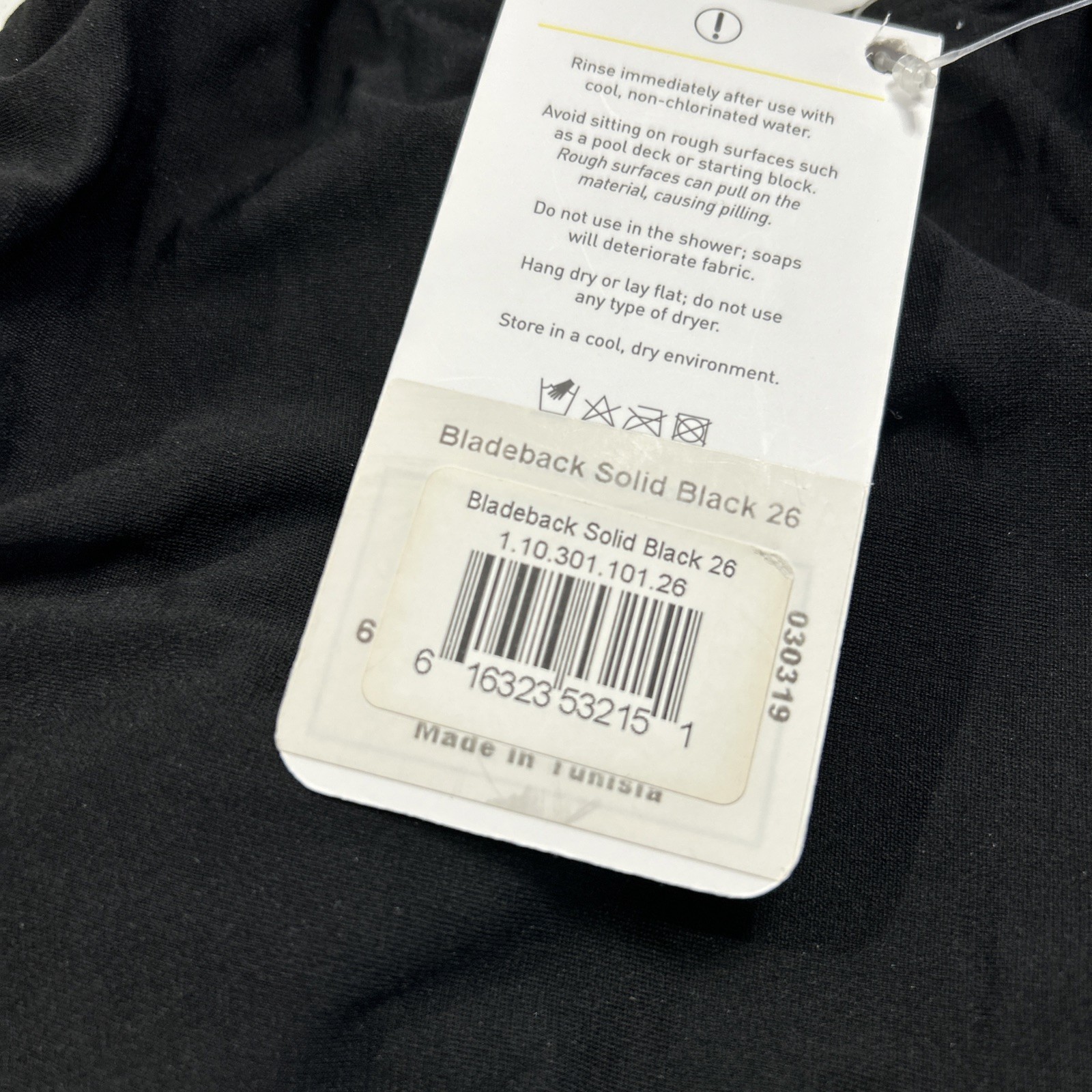NWT Finis Hydrospeed Bladeback Women’s Race Suit Size 26 Black