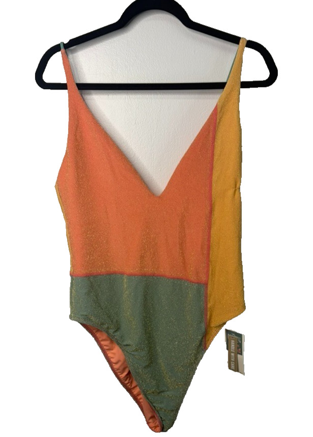 O’neill Women’s Swim Costal Daydream Mirage Colorblock One Piece Size XXL NWT