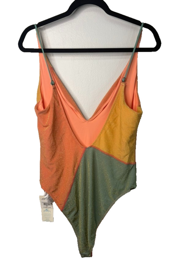O’neill Women’s Swim Costal Daydream Mirage Colorblock One Piece Size XXL NWT