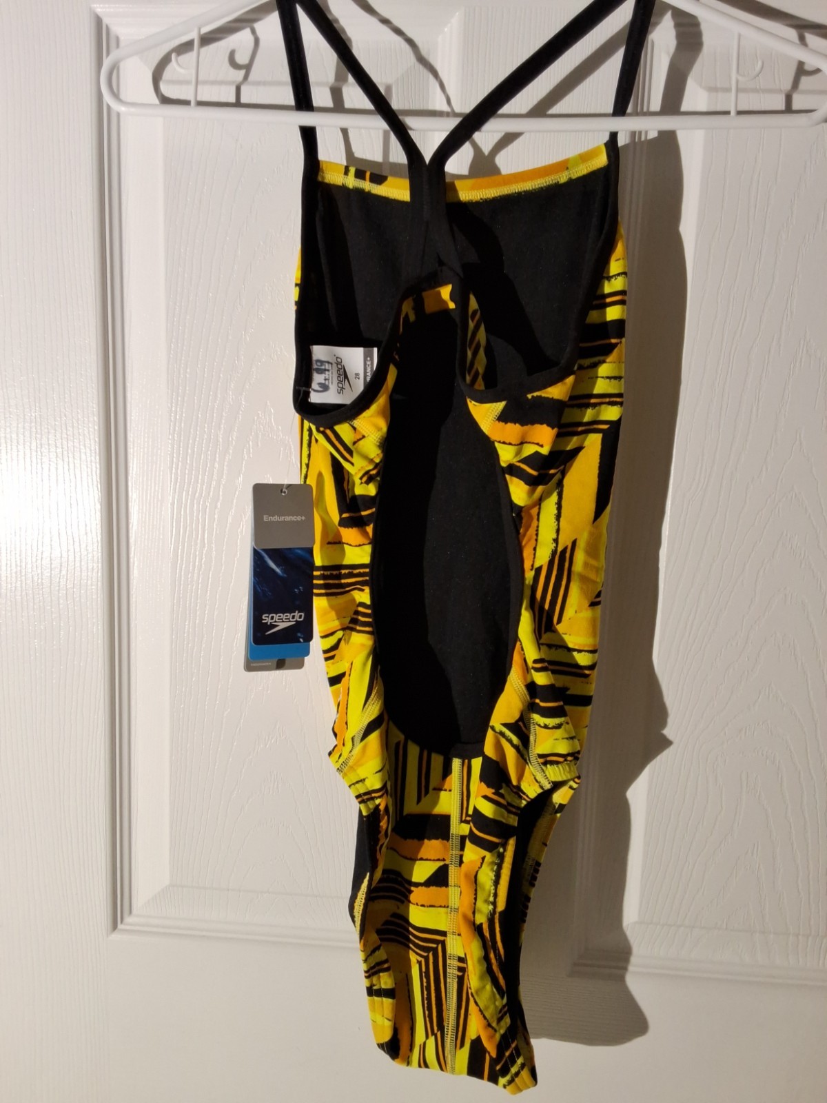 Speedo Women’s Endurance+ Free Back One Piece Competition Swimsuit Sz 28 NWT