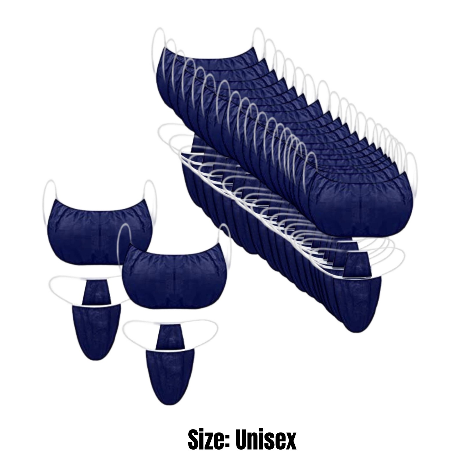 50 Pieces Disposable Bra and Panty Set Breathable for Massage