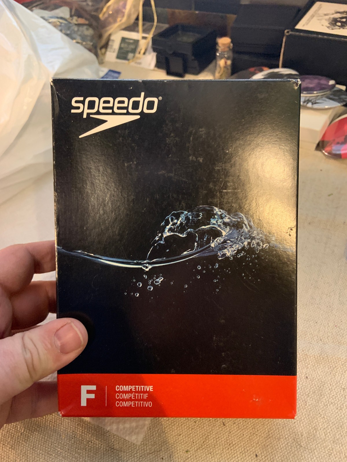 Speedo Female F Competetive Suit – Spark Splice CRO – Black Green 6/32