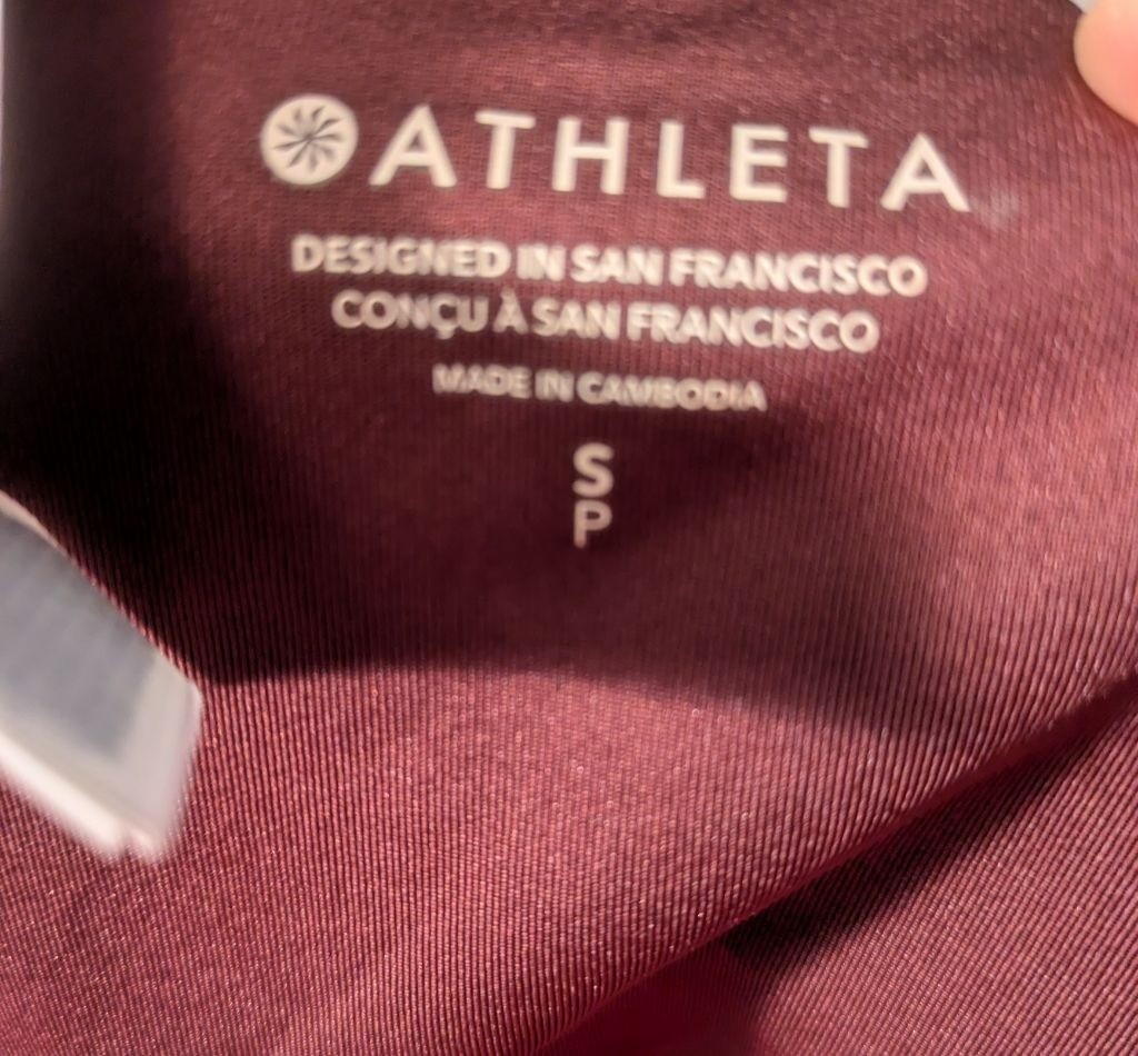 Athleta clean medium coverage bikini bottom size small