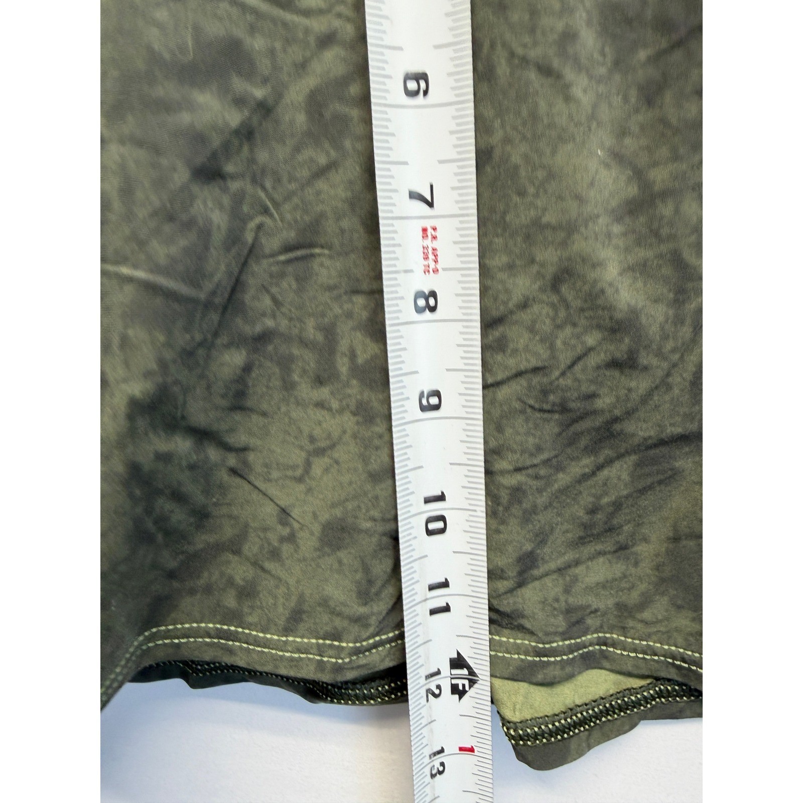 Magic Suit Swim Skirt NWOT Camo Green Size 10 Tummy Control