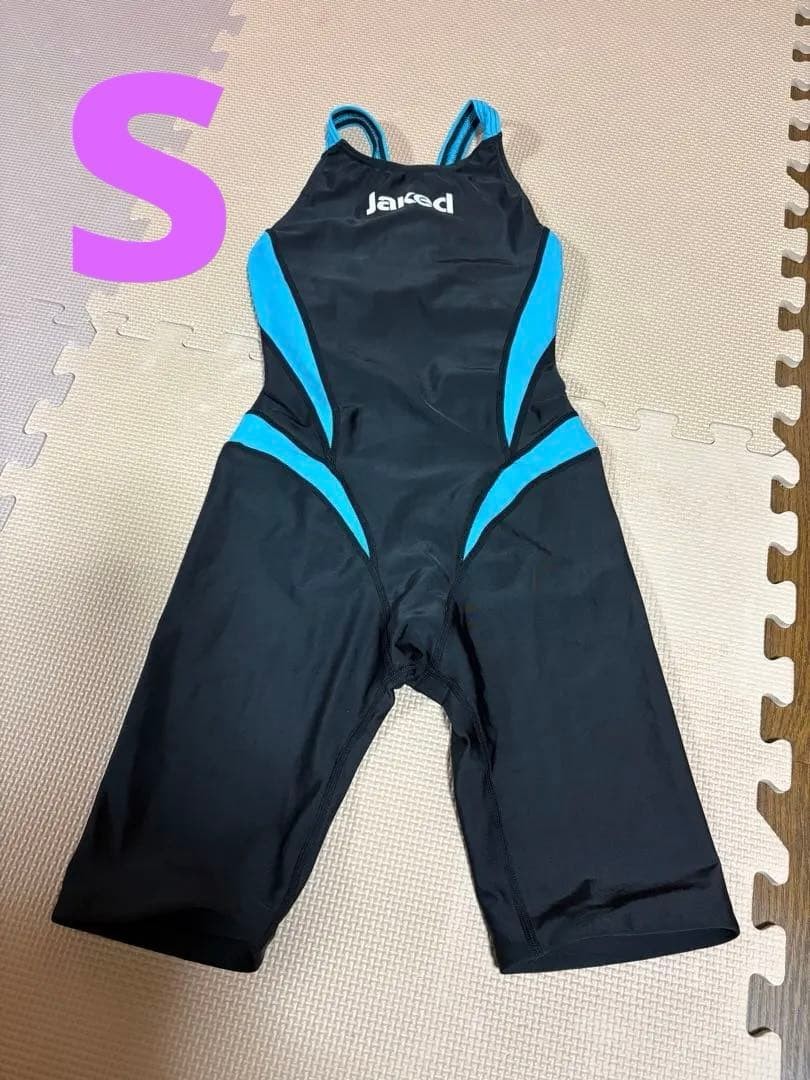 Jaked Sports Swimsuit S Black/Blue