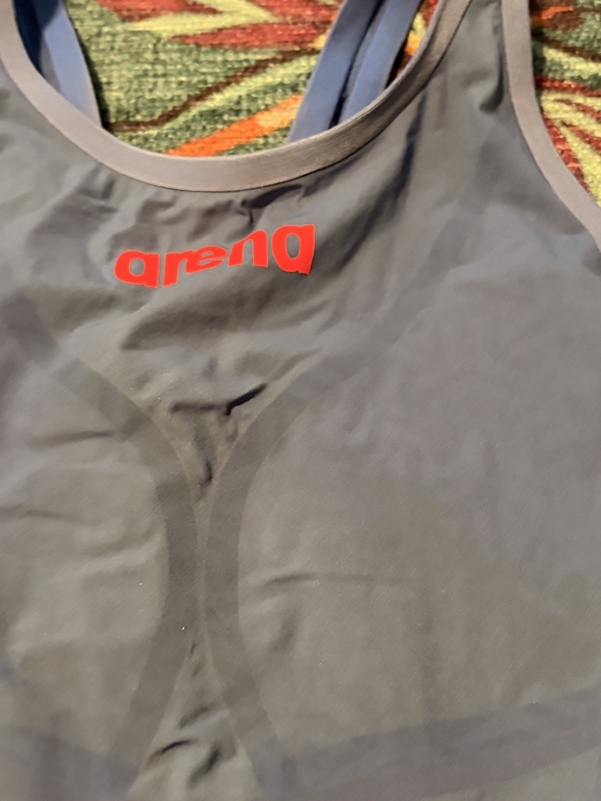 Arena Carbon Racing Kneeskin Tech Suit Women’s Sz 26 Blue FINA W Logo