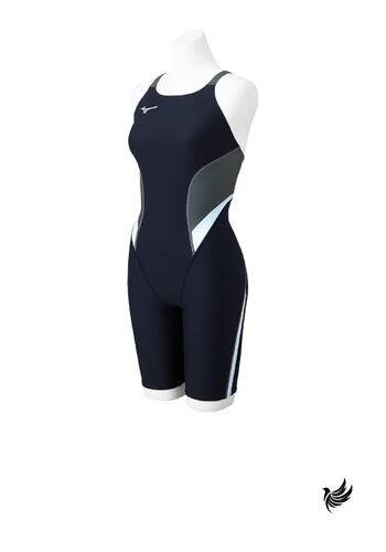 Mizuno Women’s One-Piece Swimsuit Exersuit Training Swimsuit Half Suit Size 93: