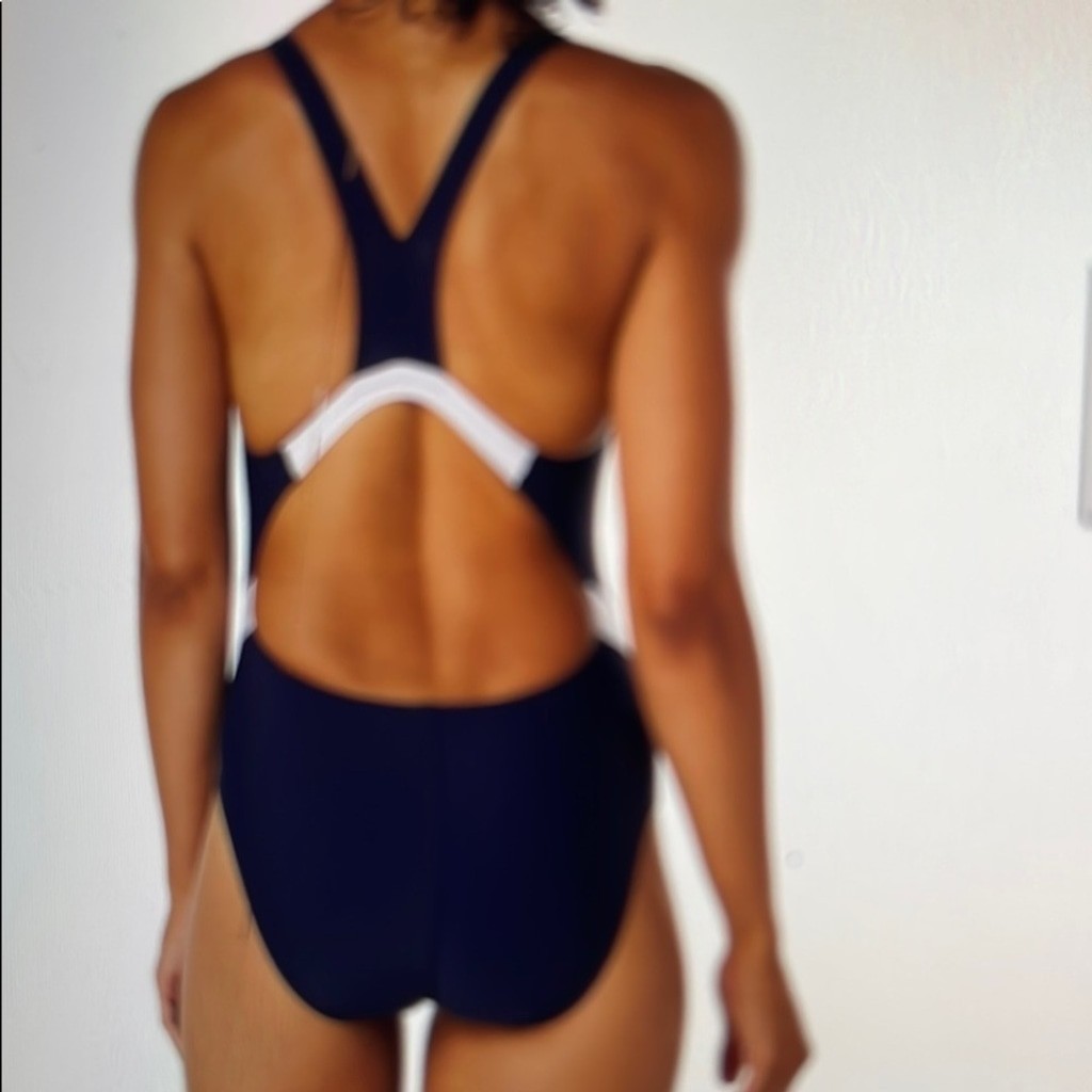Women’s Speedo Fusion Splice One Piece Swimsuit Sz 14