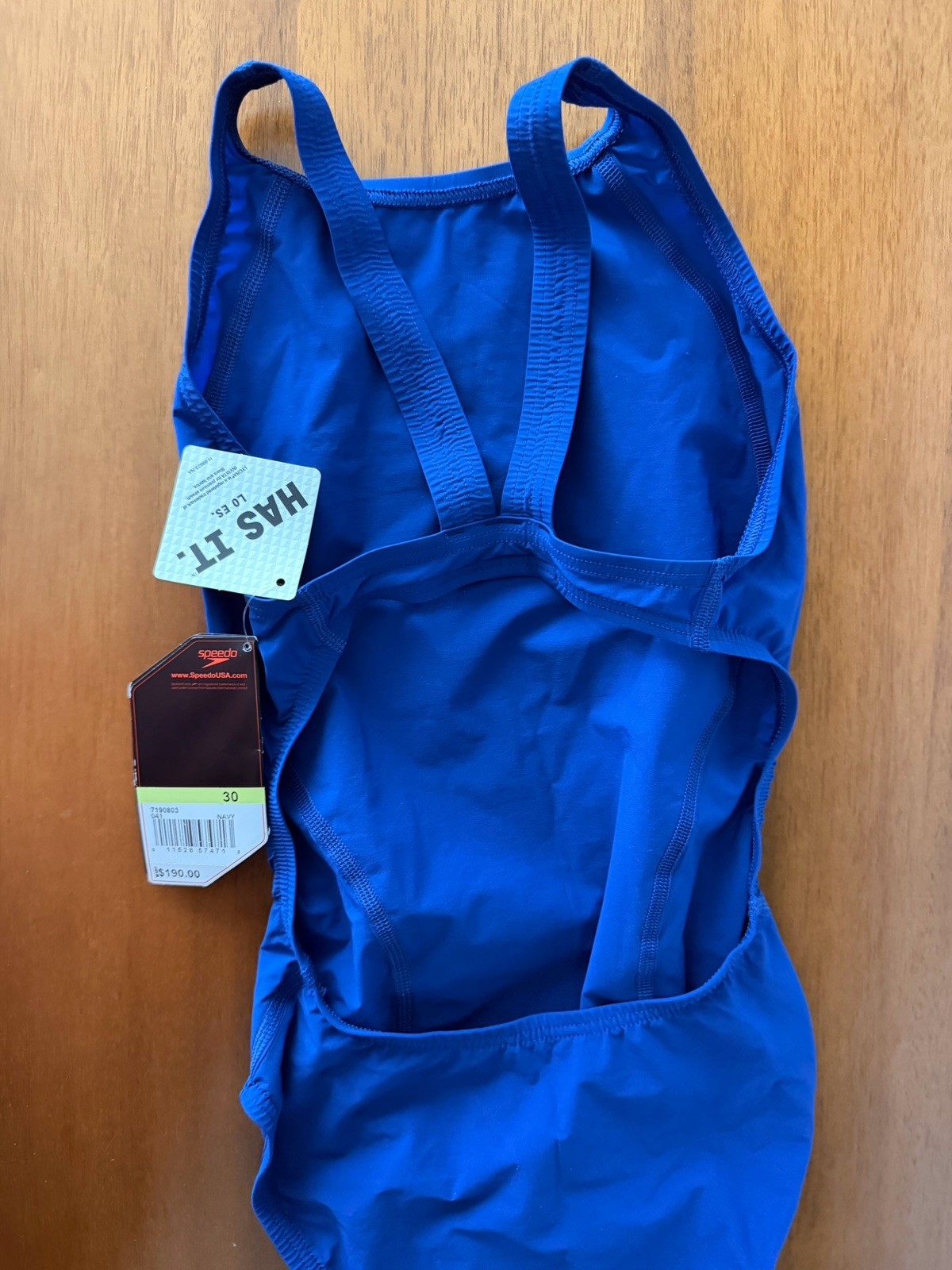 Swim Suit Women’s Blue Speedo Fastskin FS-PRO Race Swimsuit Size 30 $190