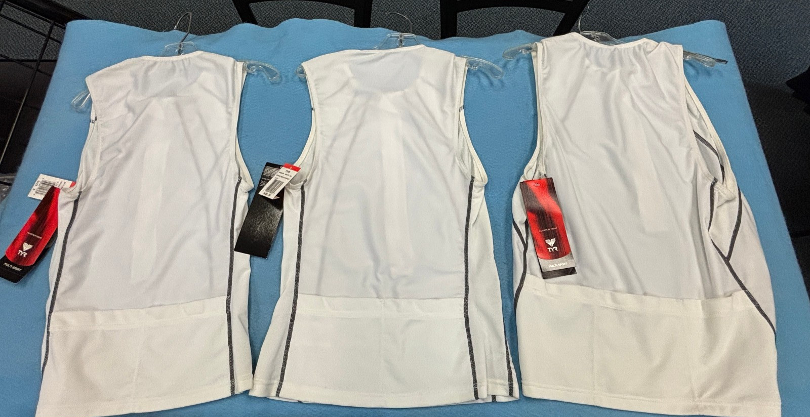 Lot of 3 TYR Solid Singlet, Female Size Small