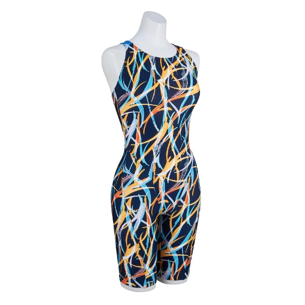Mizuno Women’s Swim Fitness All-in-One Swimsuit TERAKAWA AYA N2JGC80914 Navy