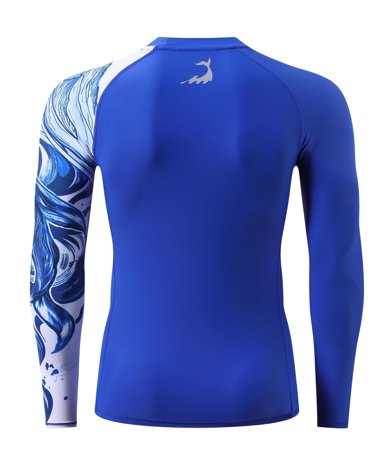 HUGE SPORTS Men’s Swim Shirts Long Sleeve UPF 50+ Rash Guard Sun Shirts UV Su…