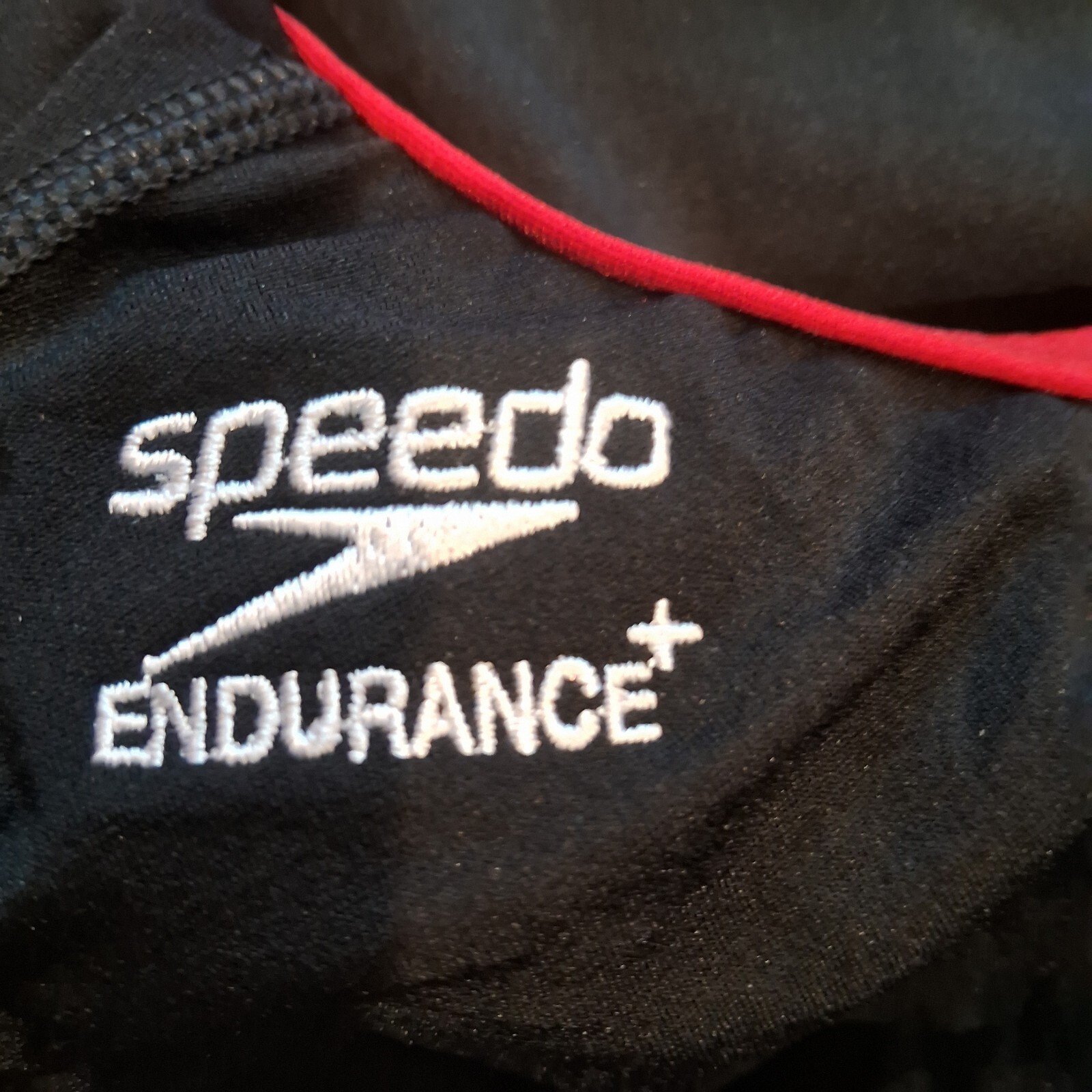 NIB Women’s Competitive Speedo FL Splice Crossback A Size 8|34 Black/Red 972
