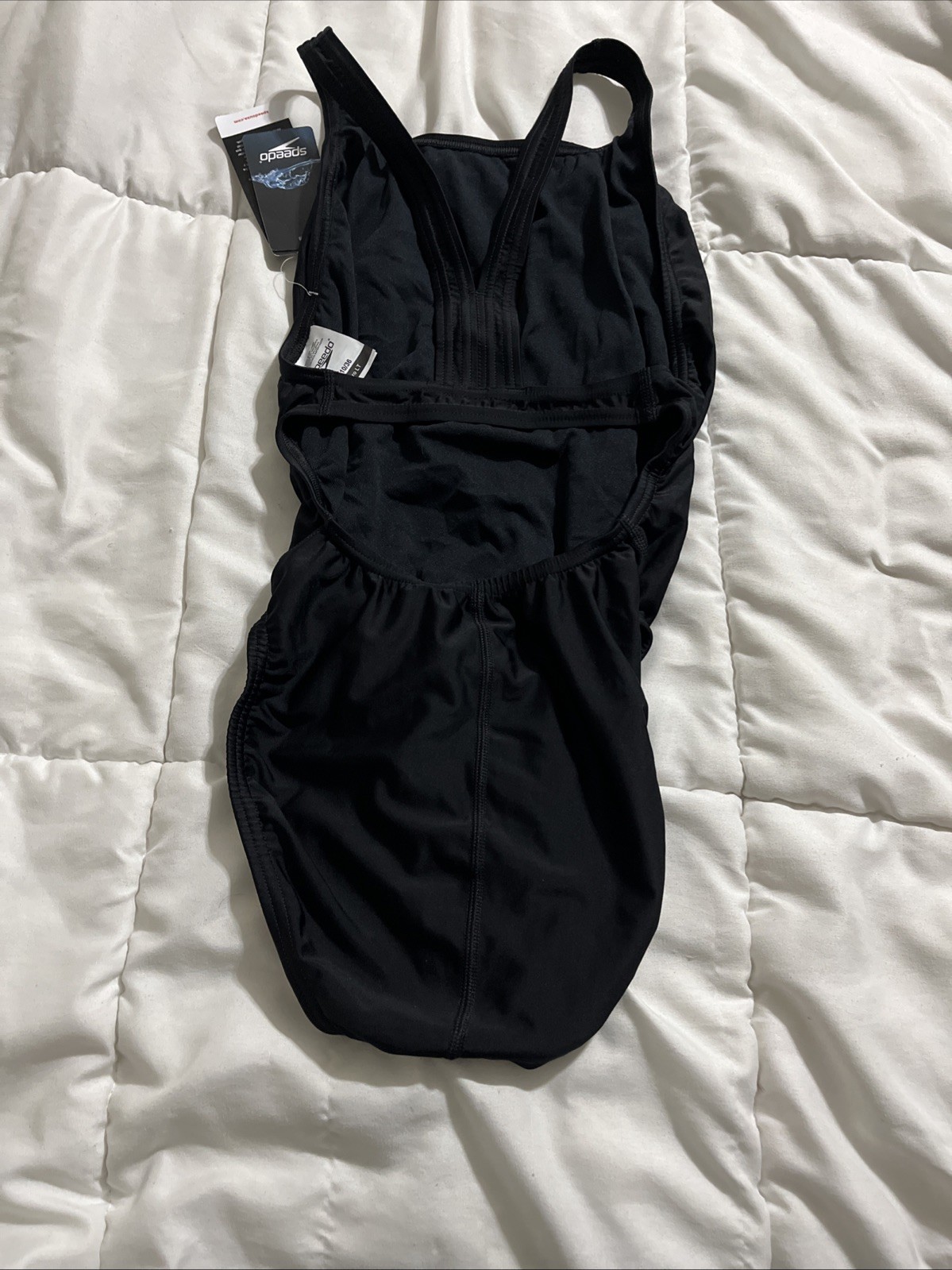 Speedo Women’s Swimsuit Pro LT Team Black 10/36 NWT