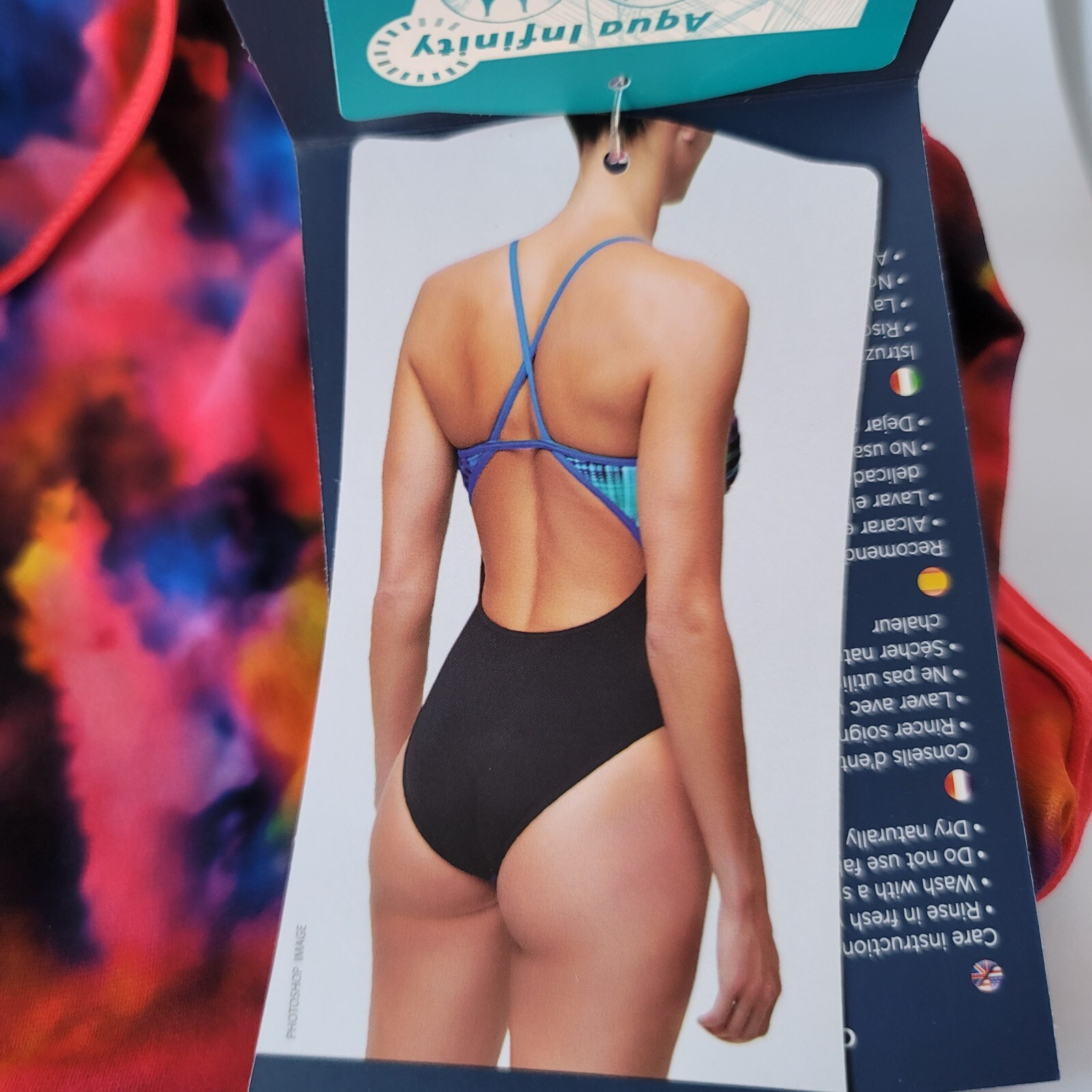 Michael Phelps Training Racing Swim Suit with Aqua Infinity Tech! Women Size 32