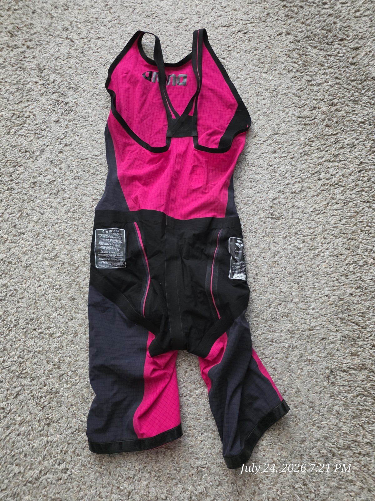 Arena Women’s Kneeskin Blue/Gray Size 28