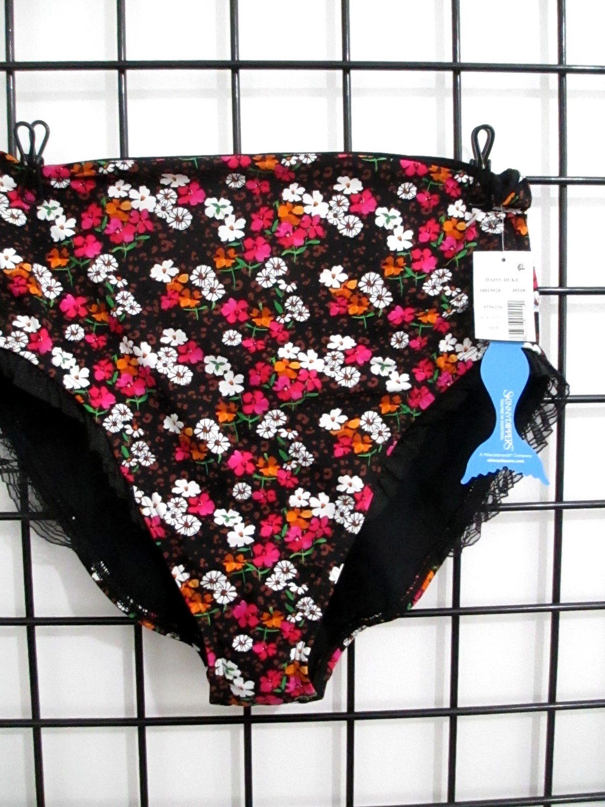 “NEW” SKINNY DIPPERS 🌸 SIZE XL==DAISY DUKE / FLORAL / SWIM SUIT BOTTOM