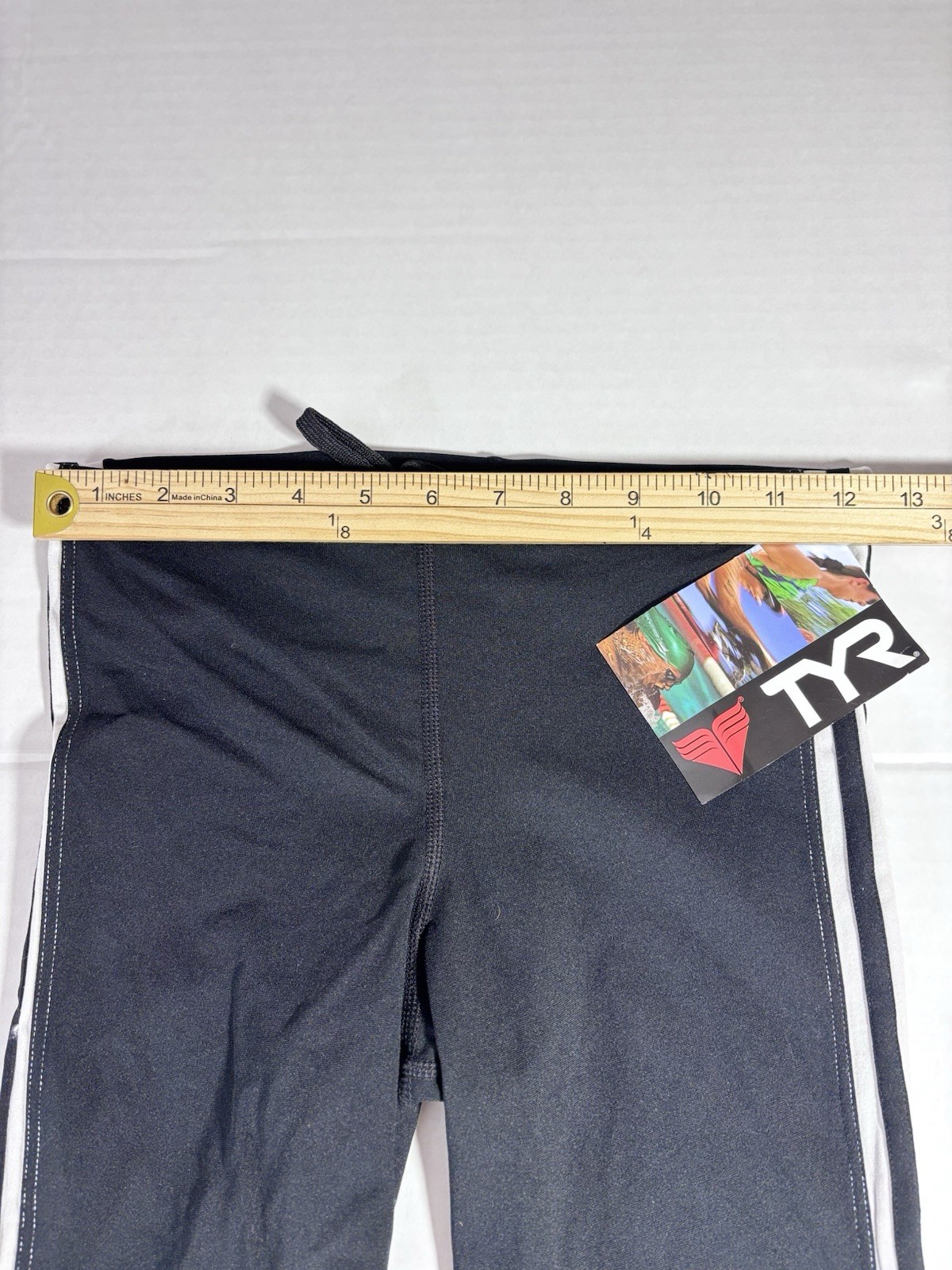 TYR Women’s XS Black Jammer Swim Shorts Athletic Training Competition NWT
