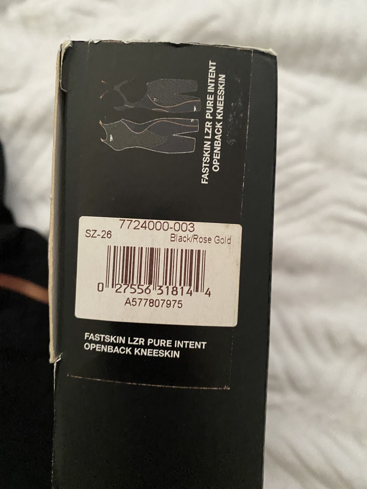 Speedo Fastskin LZR Size 26 Pure Intent Open Back Kneeskin for Women -read Desc