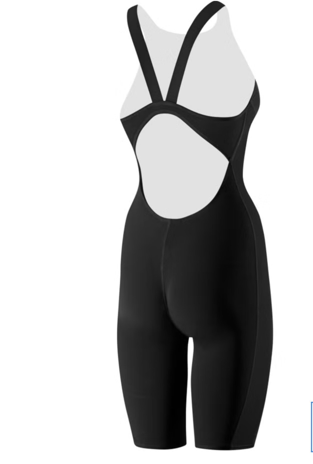 Speedo Women’s Powerplus Kneeskin Black, Size:28, Black