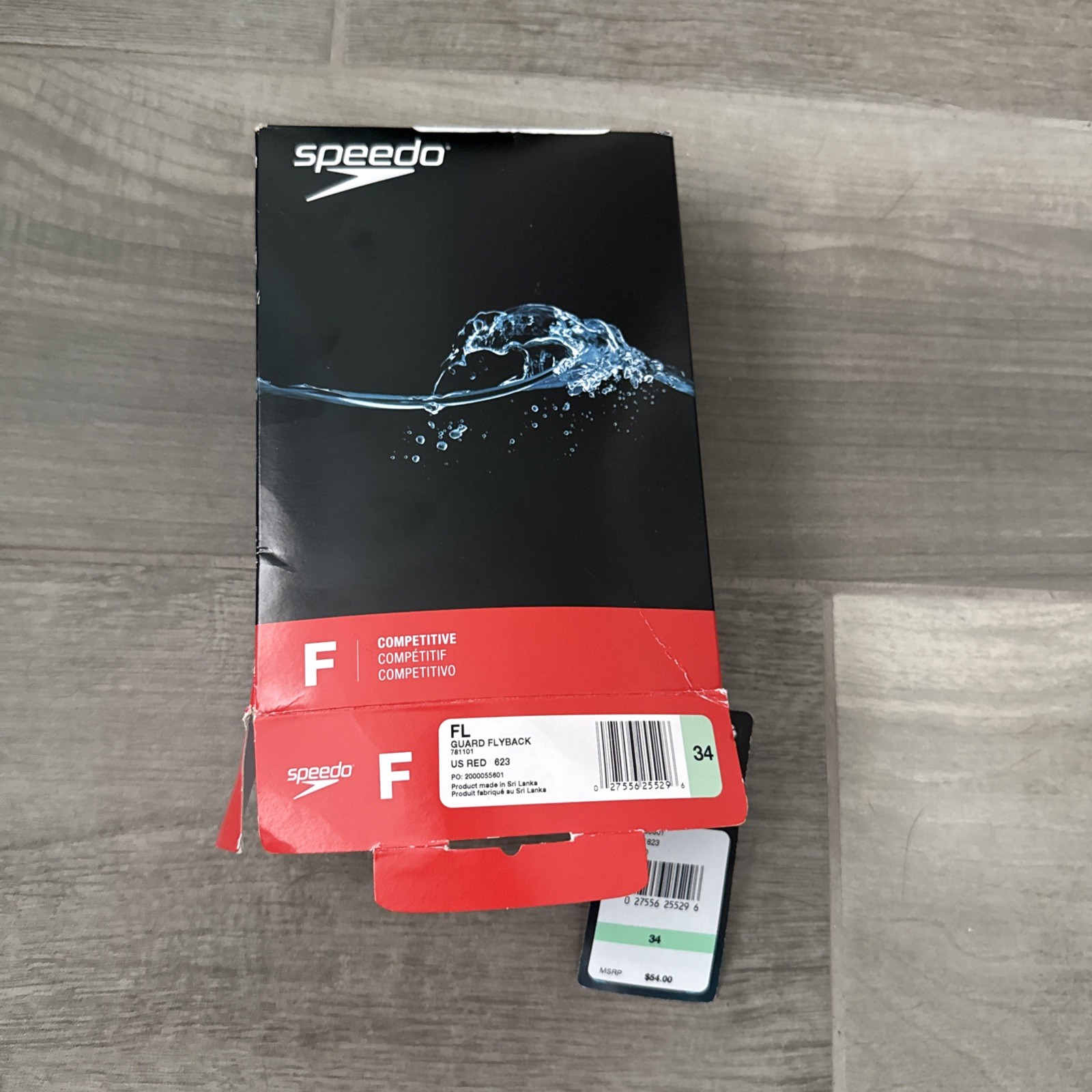 Speedo Competitive One Piece Skimpy Thin Strap Endurance+ Swimwear 8/34