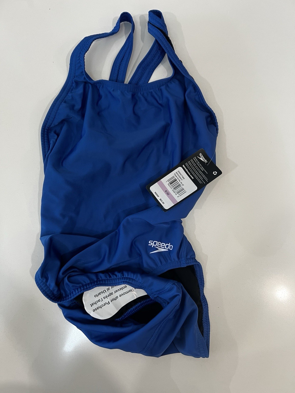 Speedo women’s Team Royal Blue, 6/32, NWT