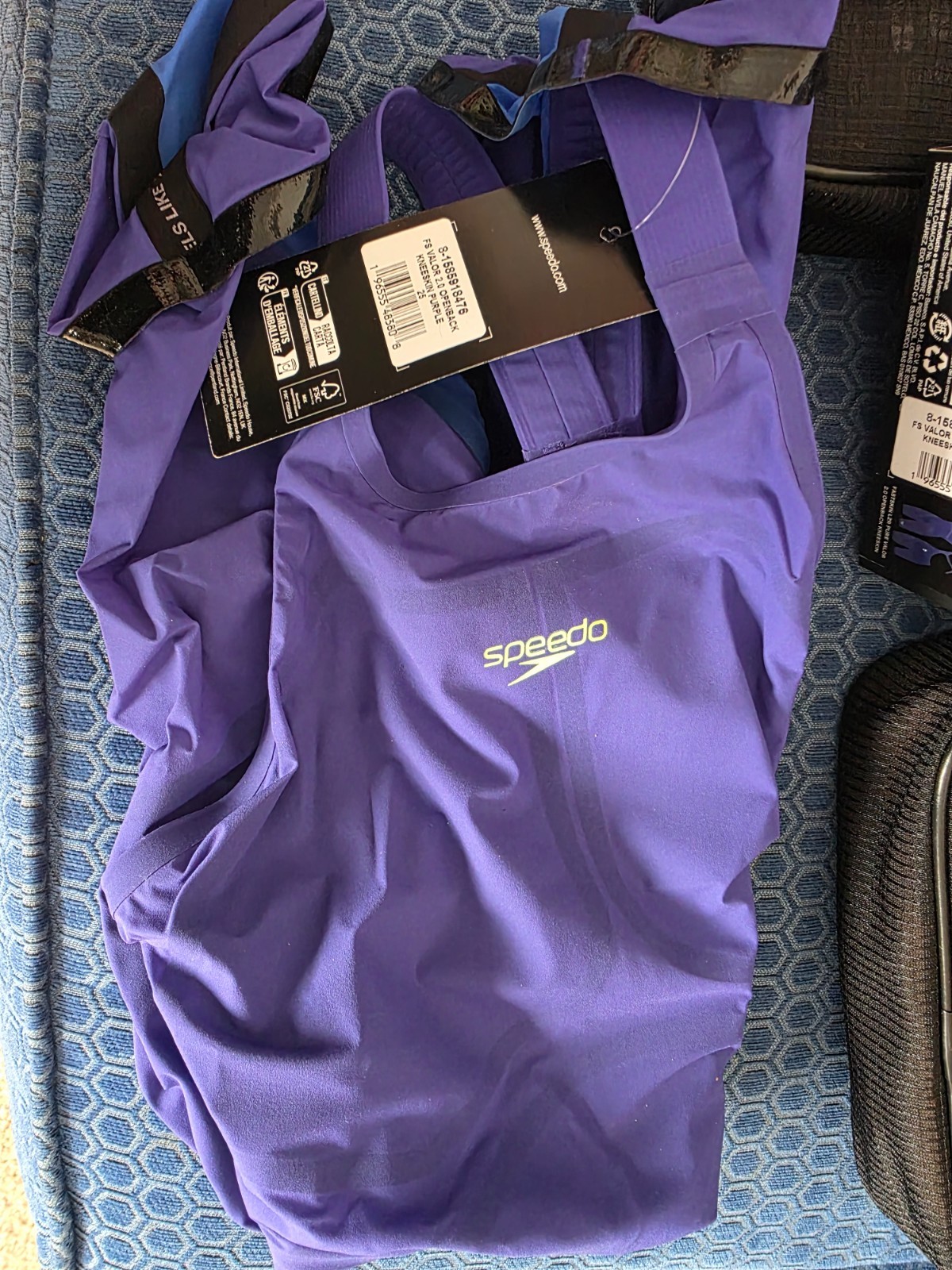 NEW SPEEDO Fastskin LZR Pure Valor 2.0 OPENBACK Female Tech Suit Size 25 PURPLE