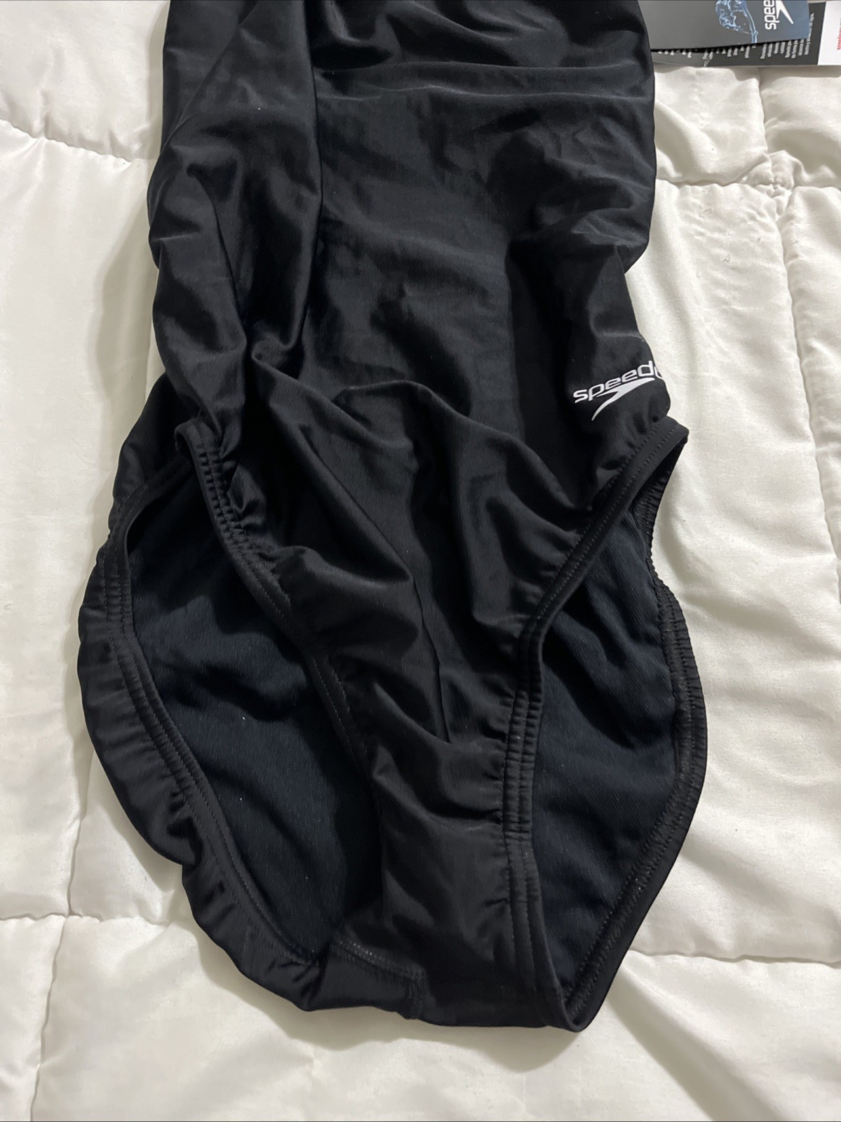Speedo Women’s Swimsuit Pro LT Team Black 10/36 NWT