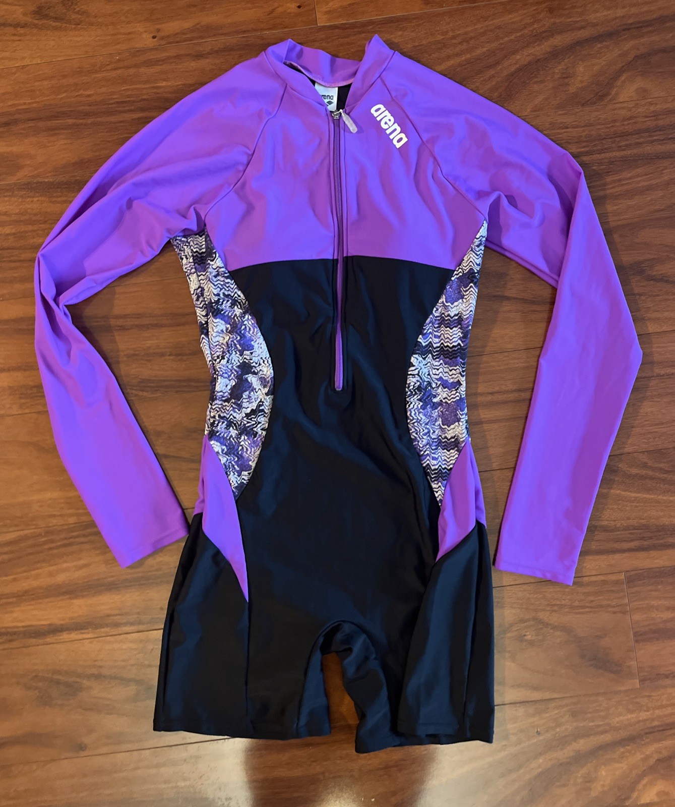 Sun Paradise Arena Ladies’ 1 PC Long Sleeve Half Spat Swimwear US/UK 34 Women