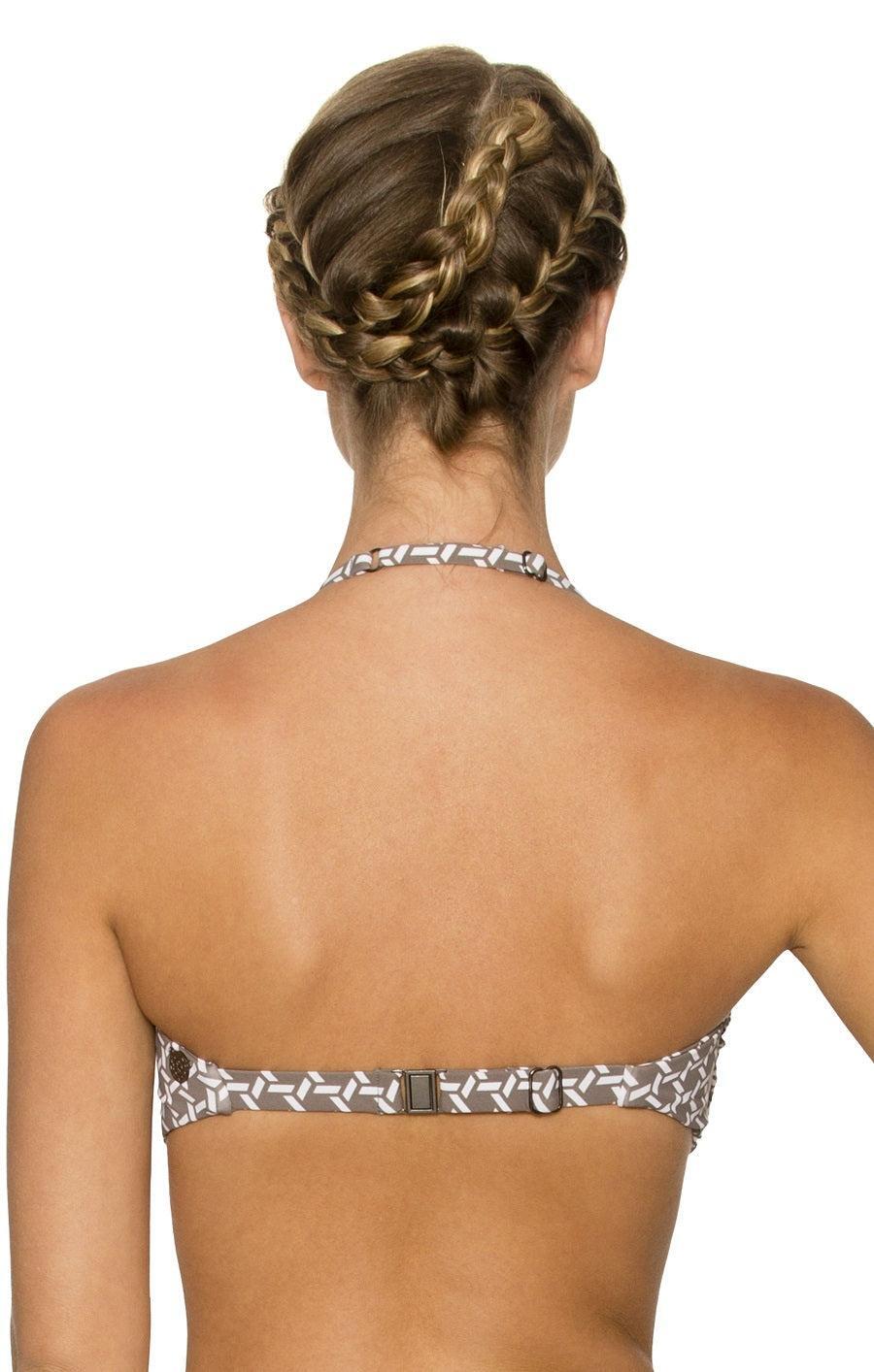 Swim Systems Women’s Boca Raton Twist Bandeau Bra Bikini Top