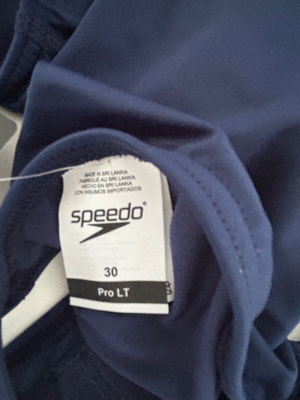 NWT Speedo Swimsuit PRO LT Womens 30 (4) Navy Blue SEE SIZING