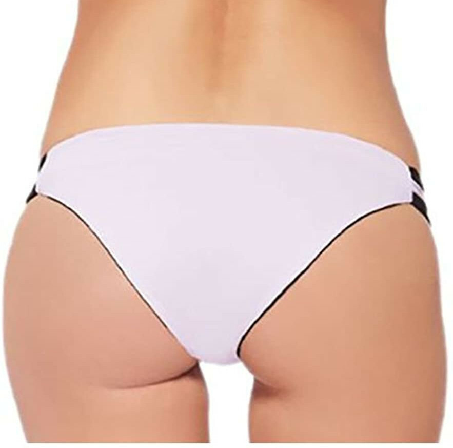 NWT – L’SPACE Women’s TWO TIMER TSOAC16 Black/Pink REVERSIBLE BIKINI BOTTOM – L