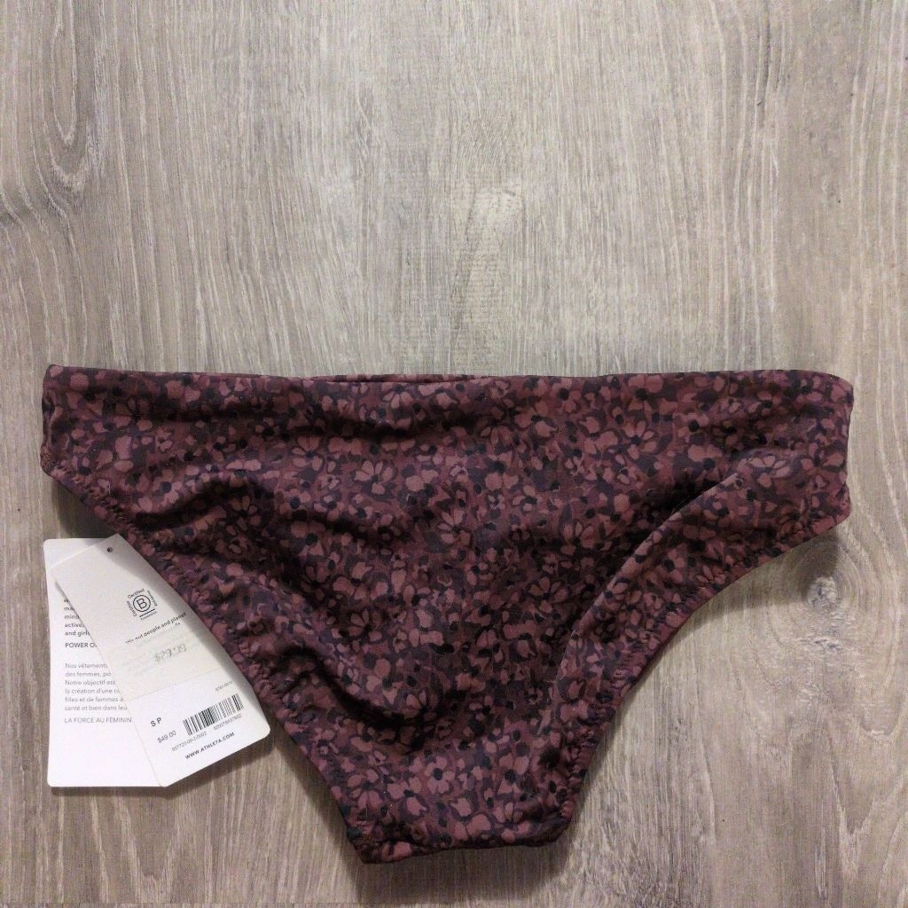 Athleta clean medium coverage bikini bottom size small