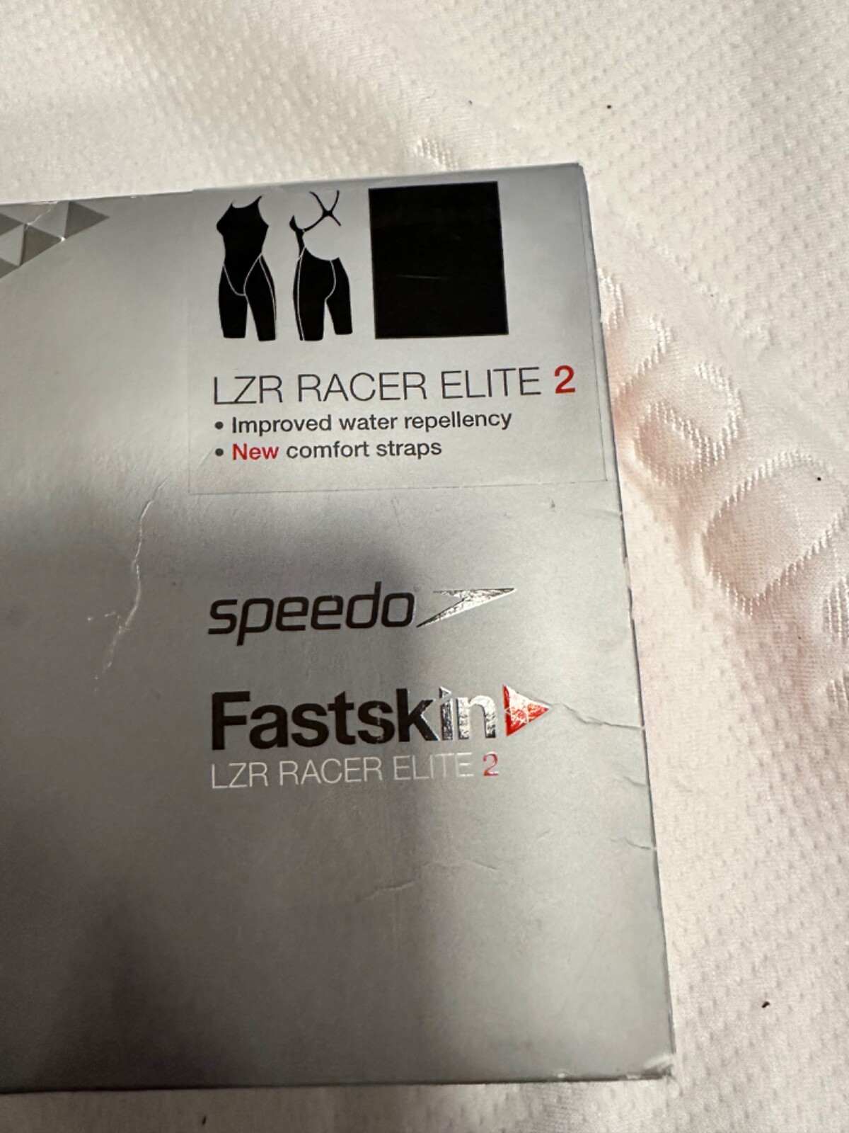new speedo fastskin lzr racer elite 2 size 27: perfect condition