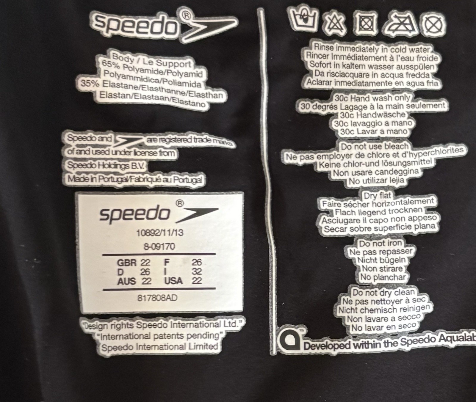 Speedo womens Fastskin LZR Racer Elite 2