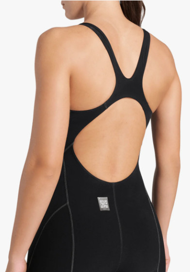 Arena Women’s Powerskin Impulso Open Back Tech Suit Swimsuit – Black Teal / 24