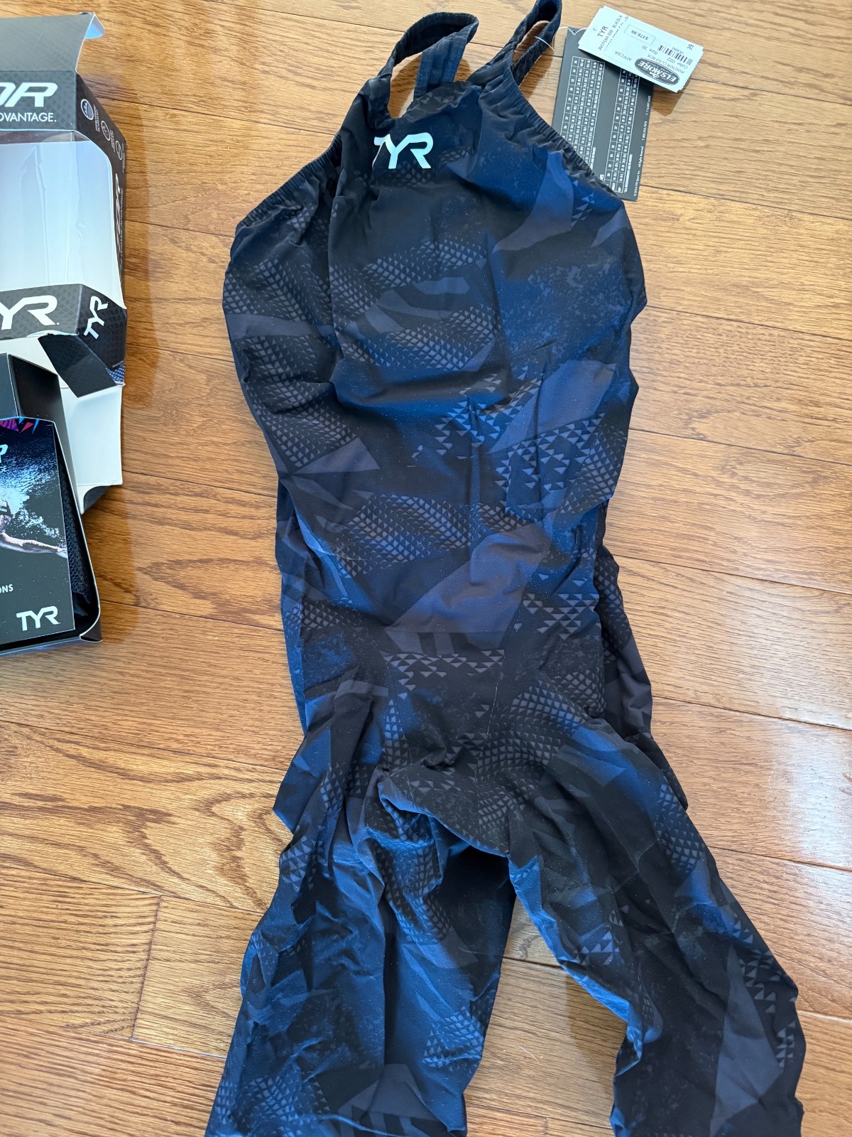 TYR Avictor Closed Back Kneeskin Tech Suit Size 30 – Brand New w/ Tags. Black.