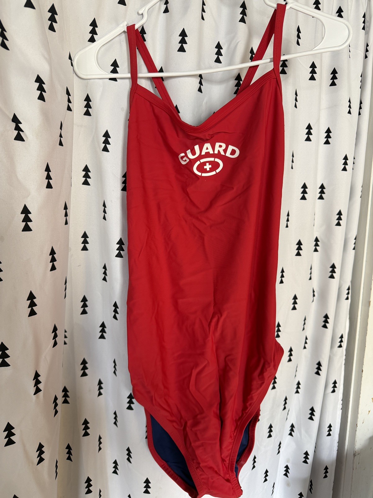 ADORETEX Guard Swimsuit 1-pc size 44 Women’s Red Lifeguard Suit