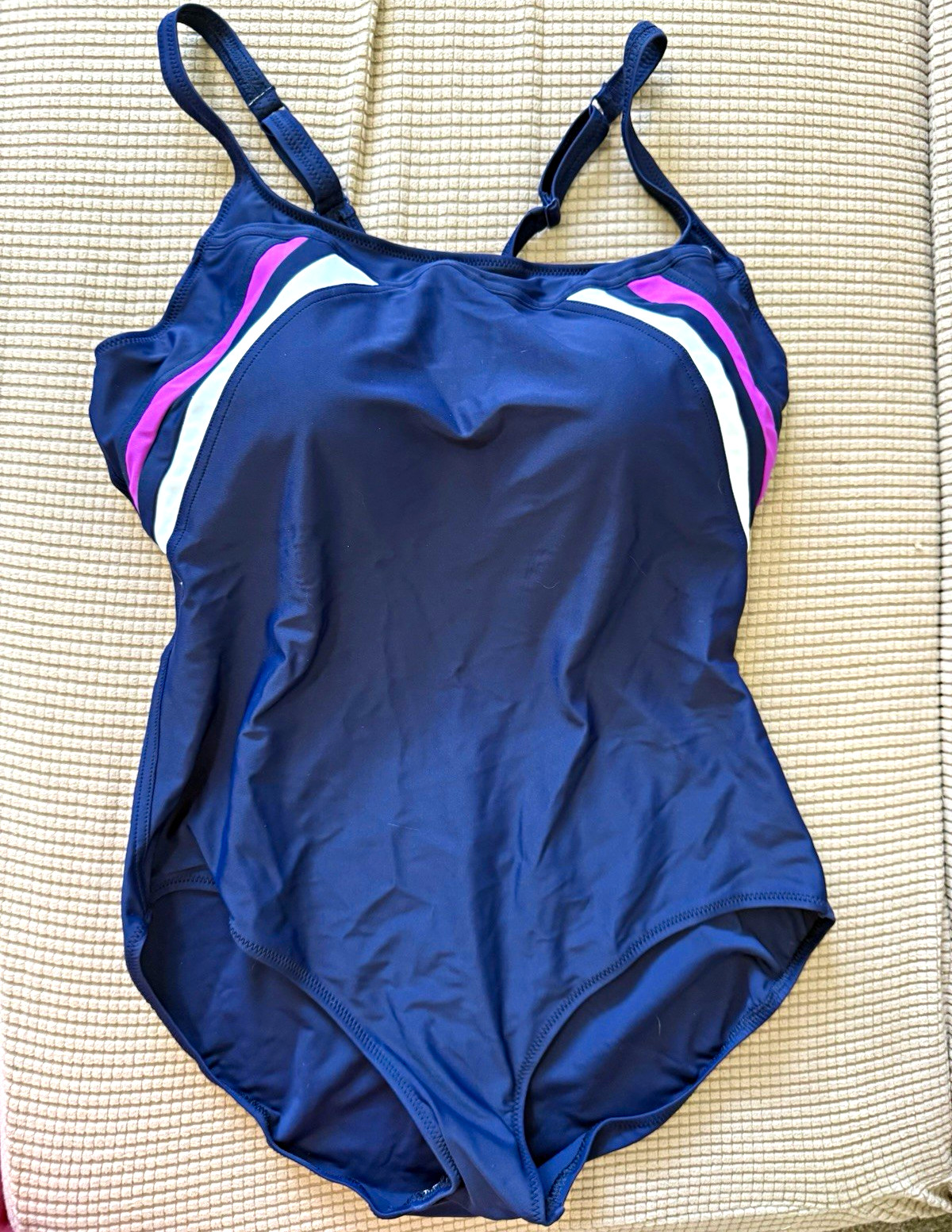 Aqua Sphere Women’s Competitive One Piece Swimsuit Navy Size UK 42 (US 16)