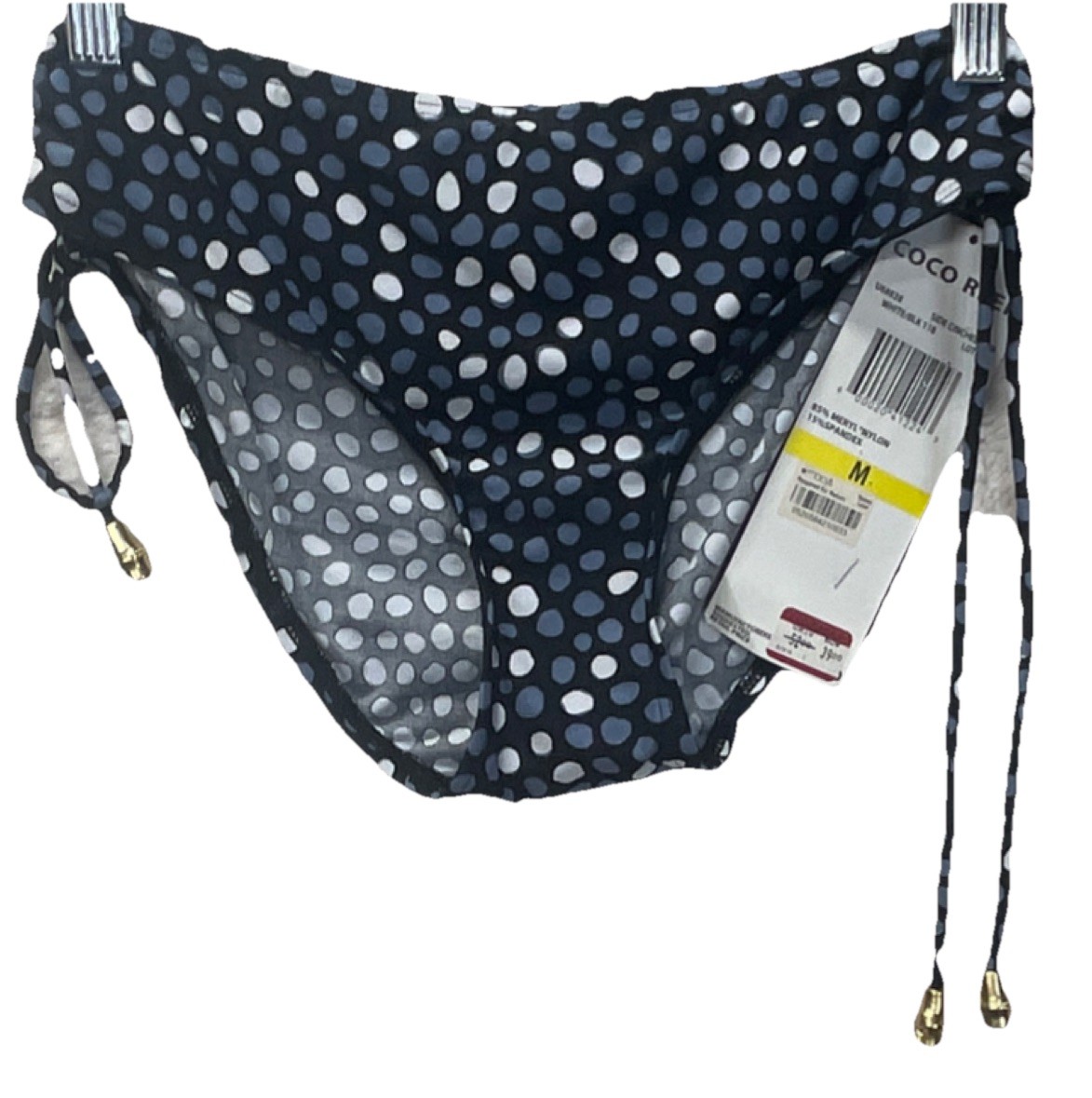 Coco Reef Bandini Underwire Tankini Set 32D Cup M Polka Dot Swimwear