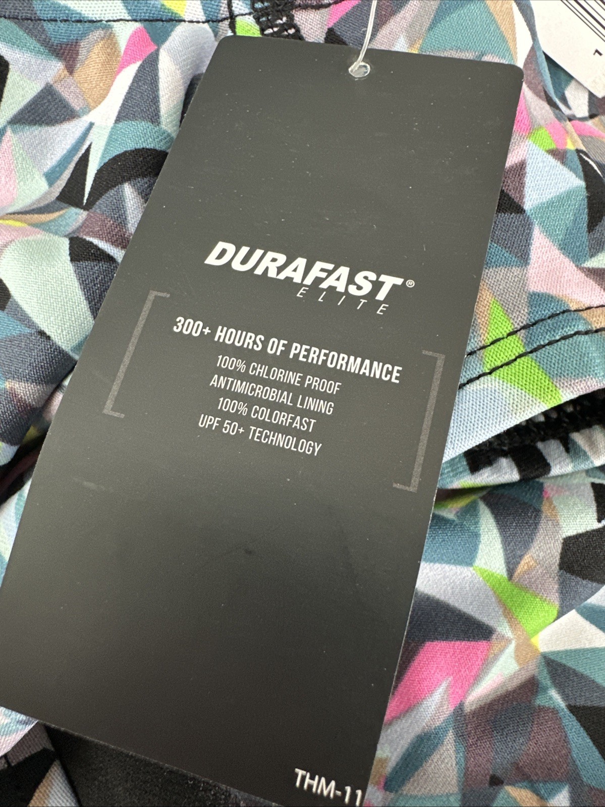 TYR Women’s Durafast Elite Trntyfit Prsmbrk BLK Size 36 (LG) Swimwear NWT