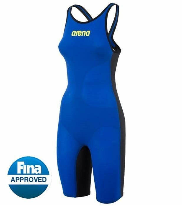 ARENA Women’s Standard Open-Back Powerskin Carbon Air2 Kneeskin Racing Size 32